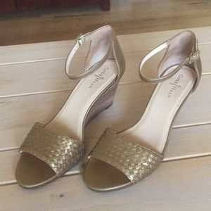 Cole Haan Rosalin Weave Wedge | worn once!